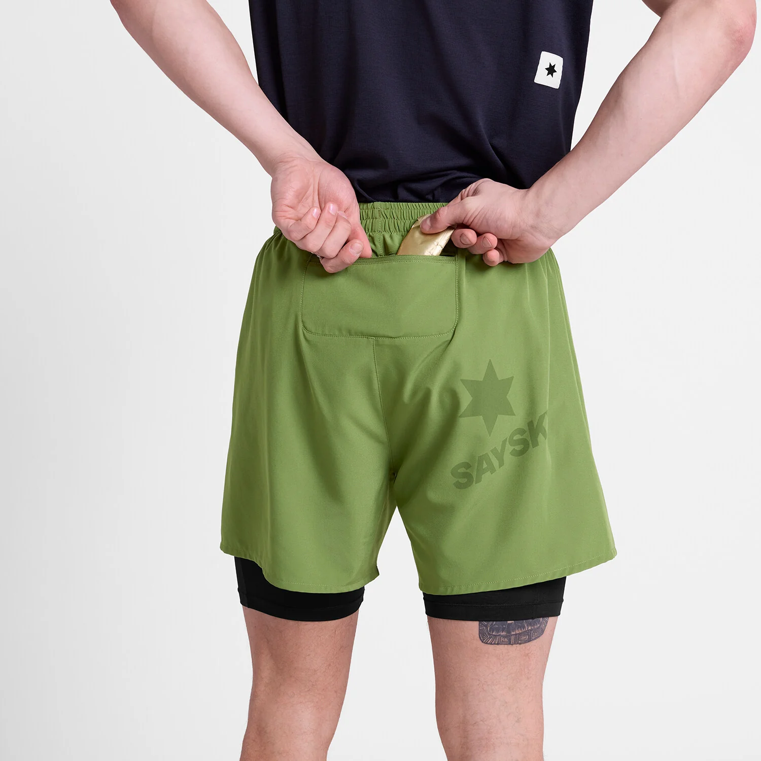 2 in 1 Pace Shorts 5'' - Image 3