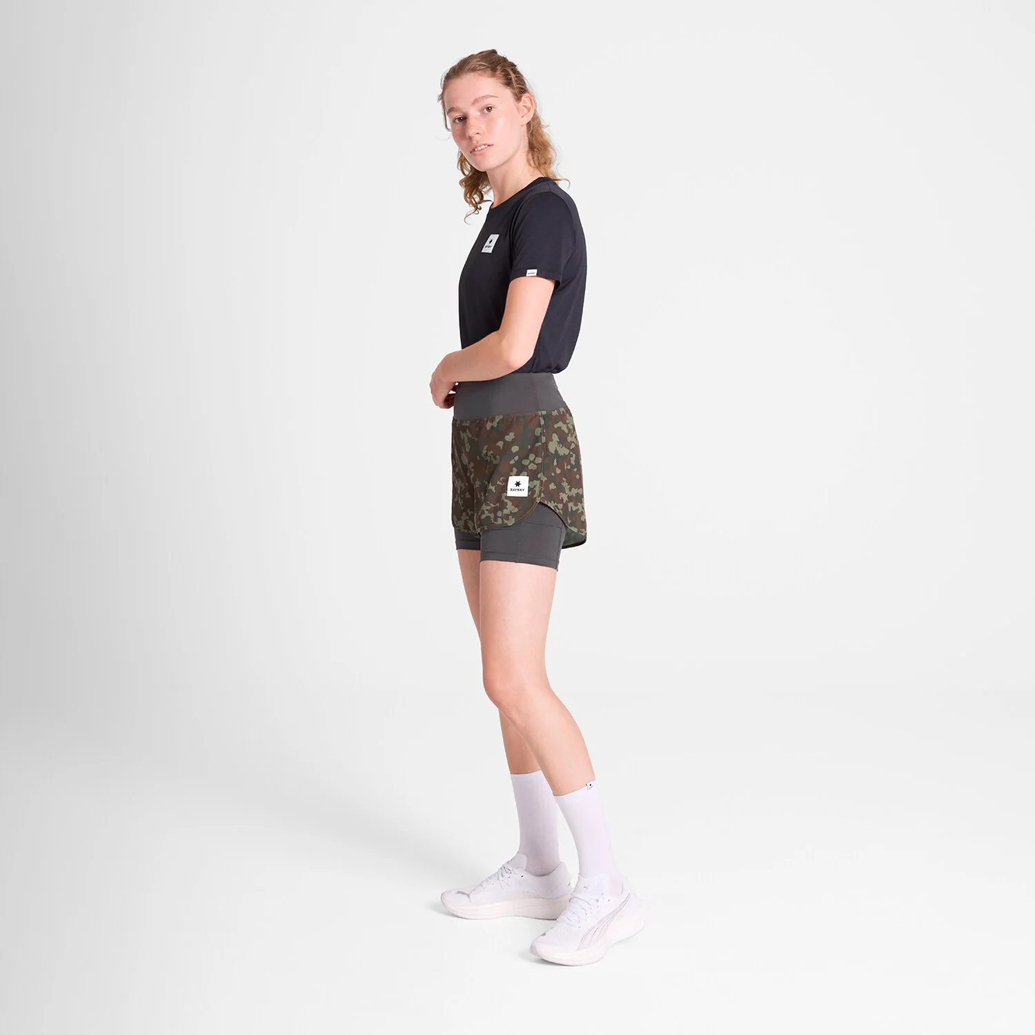 Camo Pace 2 in 1 Shorts 3" - Image 3