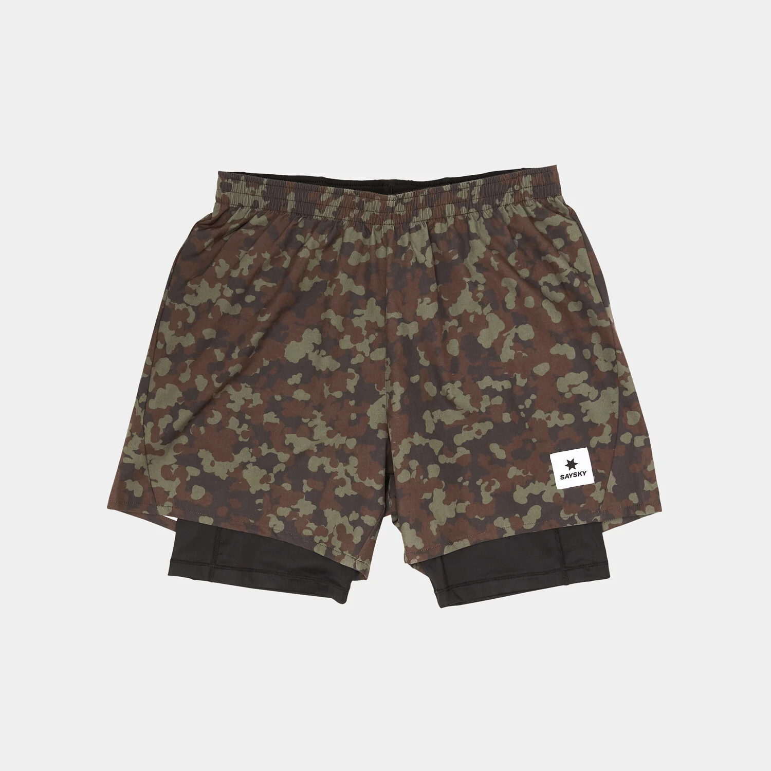Camo Pace 2 in 1 Shorts 5'' - Image 2