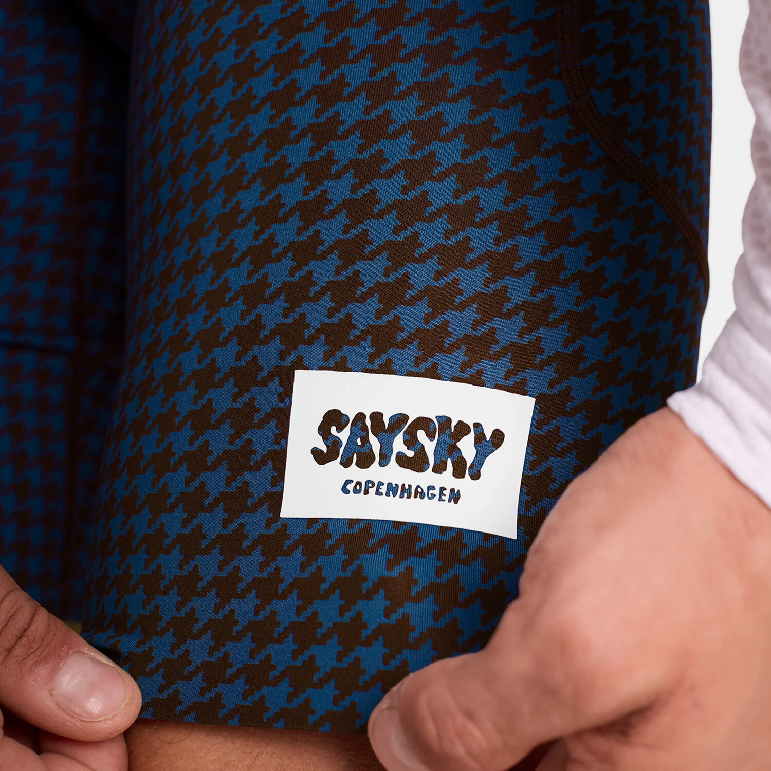 Houndstooth Combat+ Short Tights 9" - Image 5