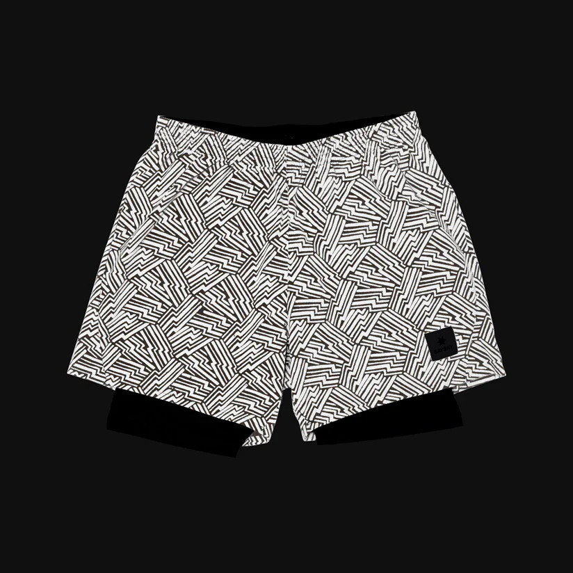 Reflective Pace 2 in 1 Shorts 5'' - Image 2