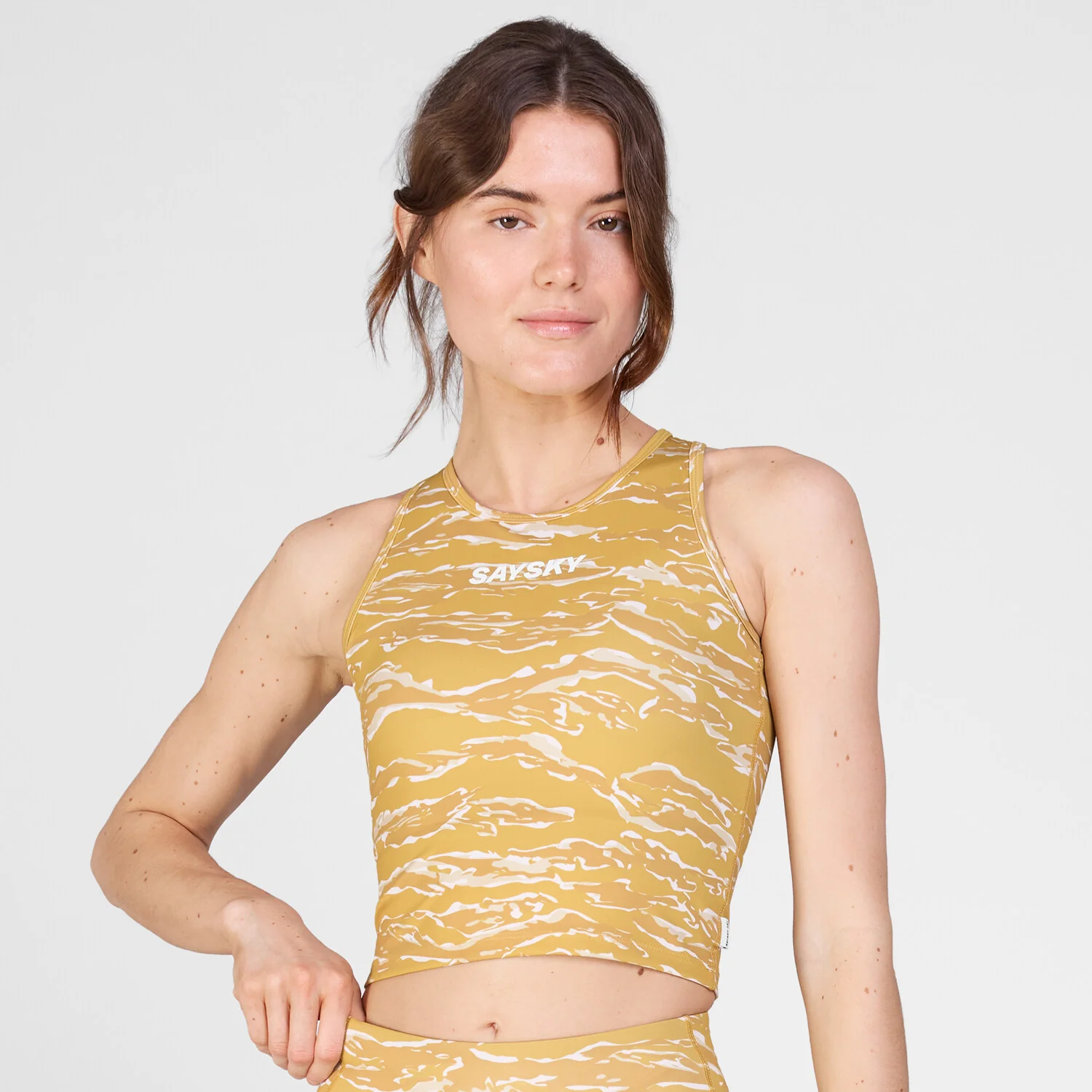 Tiger Combat Crop Top