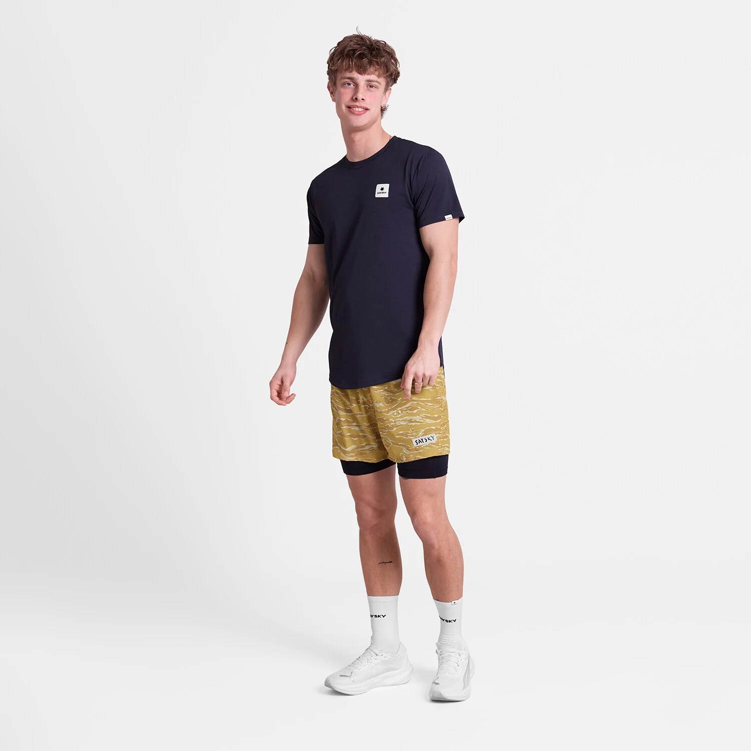 Tiger Pace 2 in 1 Shorts 5'' - Image 4